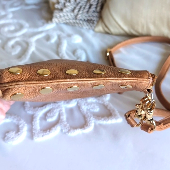 HAMMITT Small Caramel Color Crossbody/ Clutch - Picture 10 of 16